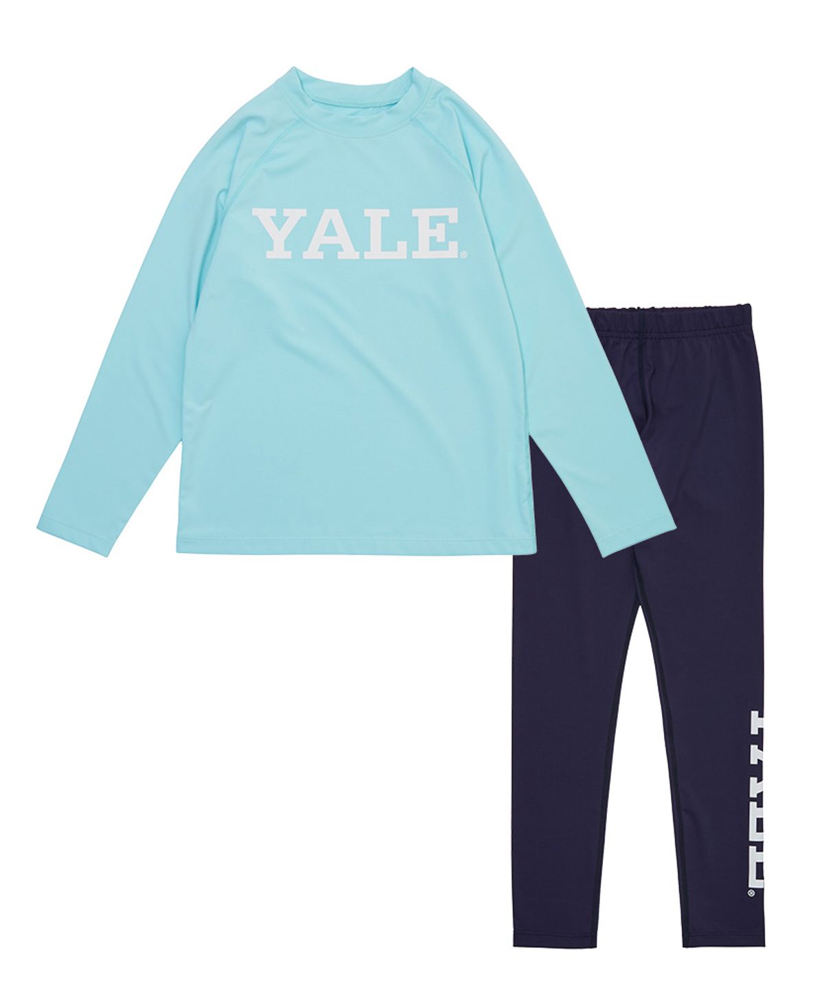 예일키즈(YALE KIDS) 시그니처 포인트 래쉬가드 셋업 A6M058