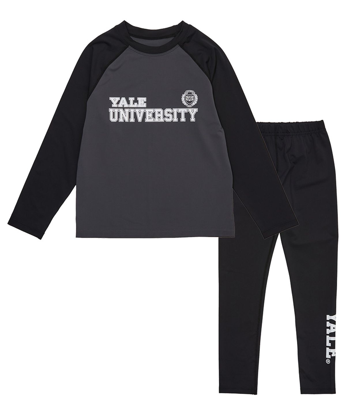 예일키즈(YALE KIDS) 듀얼컬러 래쉬가드 셋업 A6M059