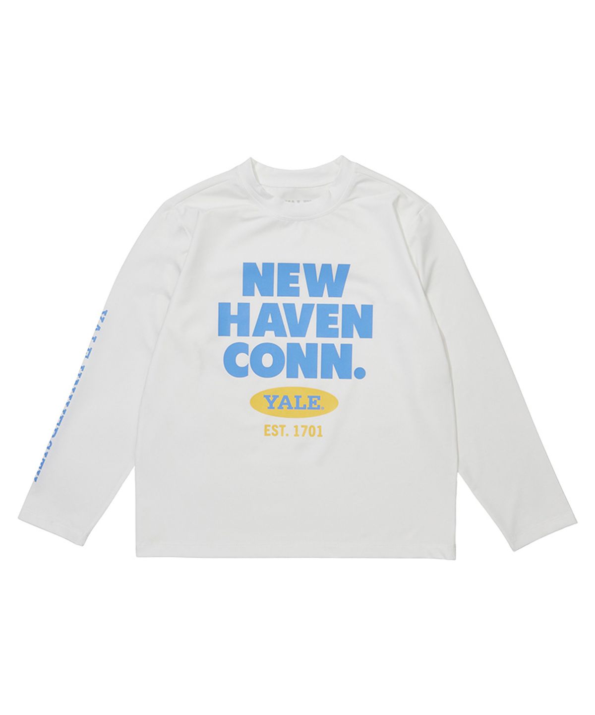 예일키즈(YALE KIDS) 레터링 아쿠아 래쉬가드 수영복 티셔츠 A5M038