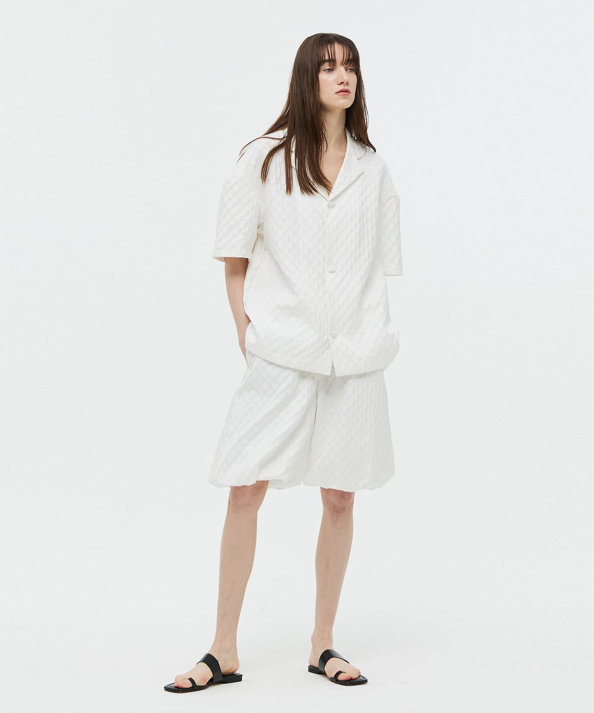 베데르미(VEDERMI) jacquard shirt jacket