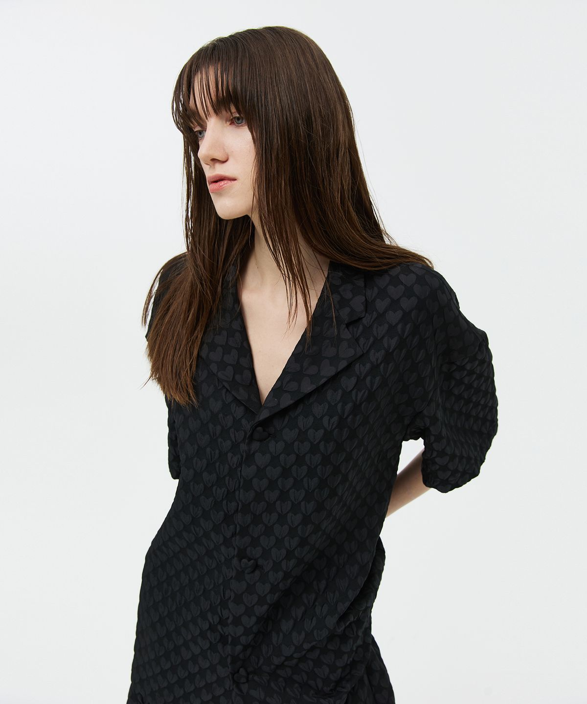 베데르미(VEDERMI) jacquard shirt jacket