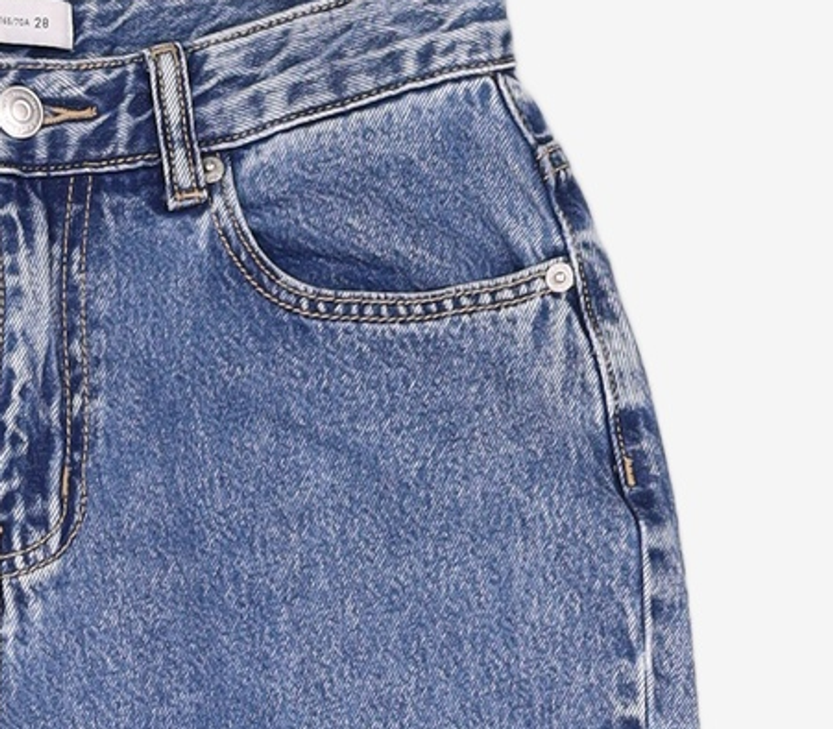 미쏘(MIXXO) 청/데님 팬츠 28