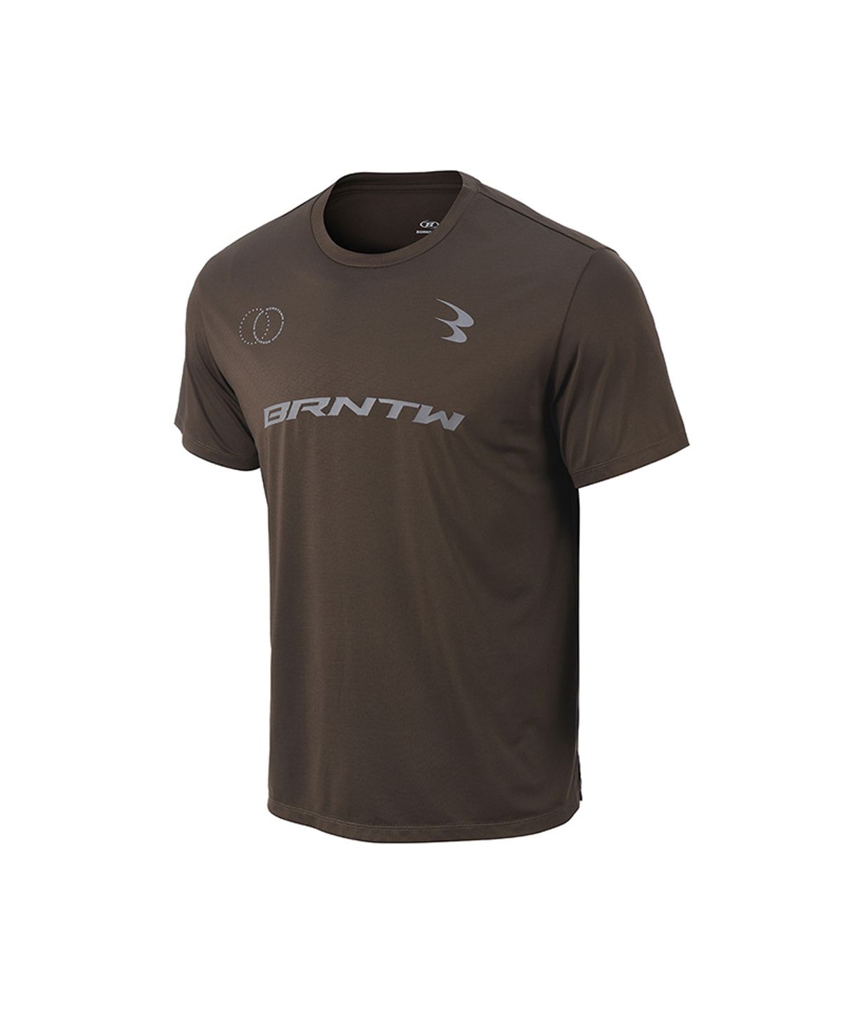 본투윈(BORN TO WIN) CURVE B AIRFLOW MESH T-SHIRTS [BROWN]