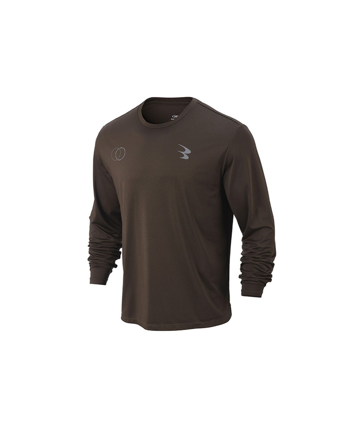 본투윈(BORN TO WIN) CURVE B AIRFLOW MESH LONG SLEEVE [BROWN]