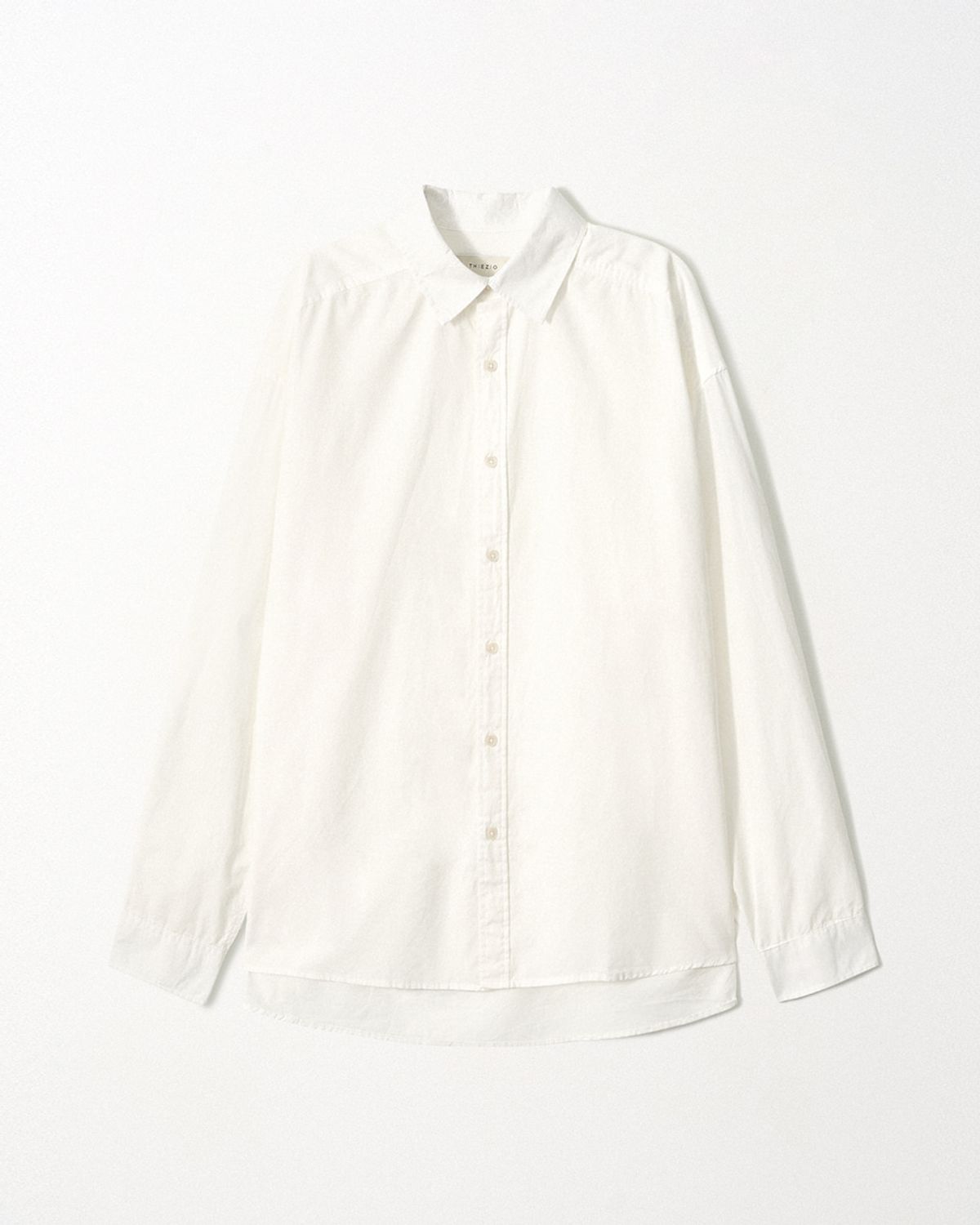 이지오(EZIO) Washed Linen Shirt_White