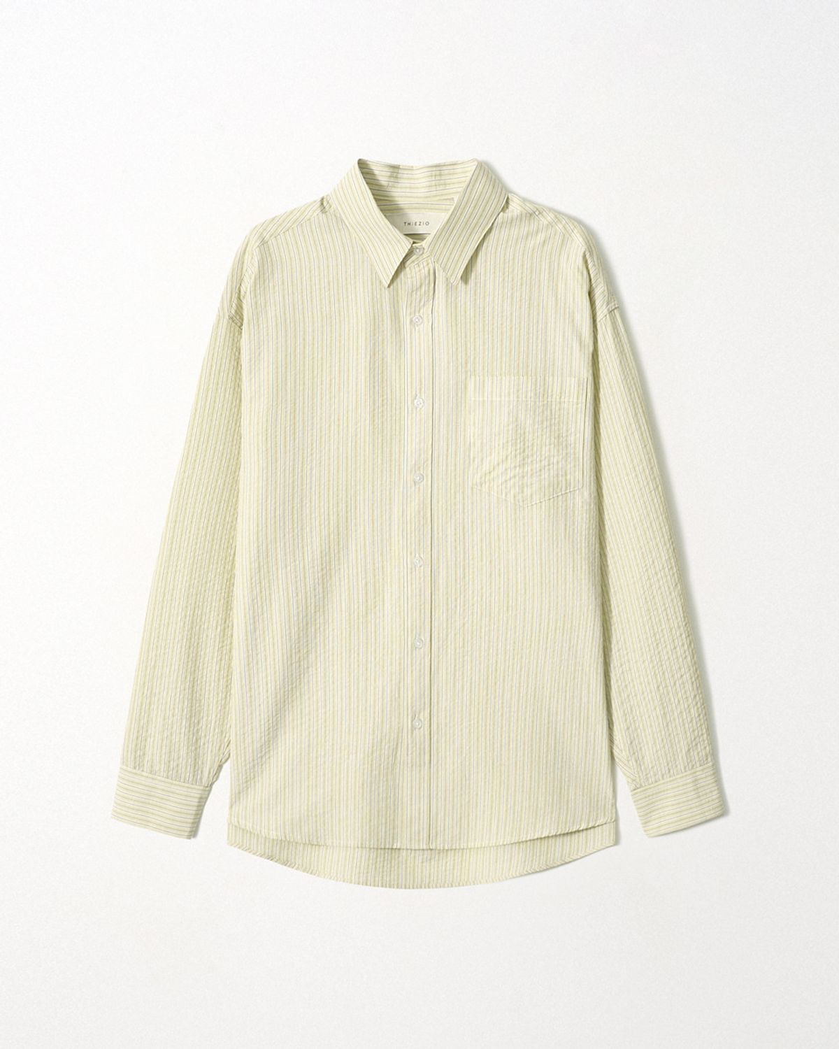 이지오(EZIO) Verona Stripe Shirts_Yellow