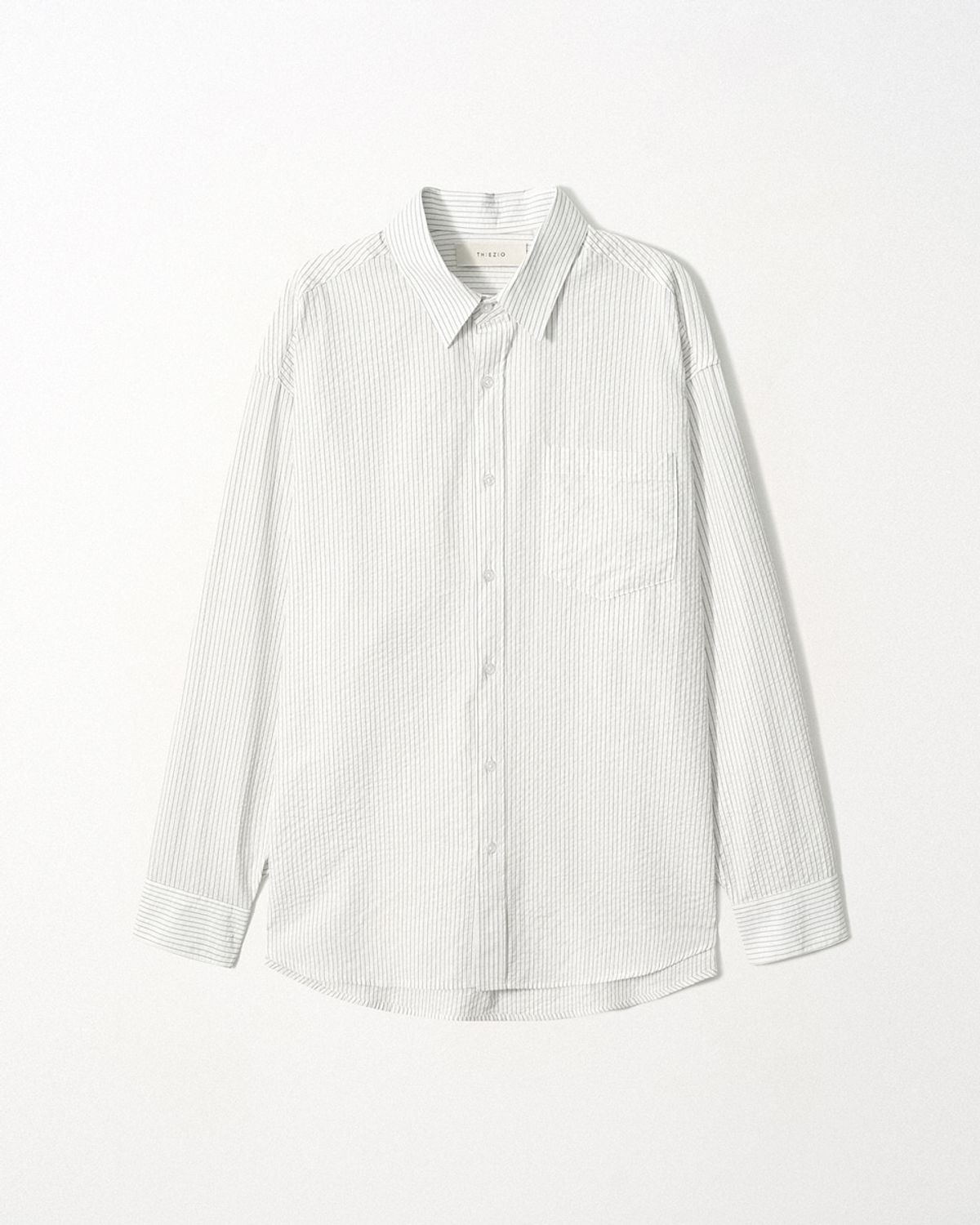 이지오(EZIO) Verona Stripe Shirts_White