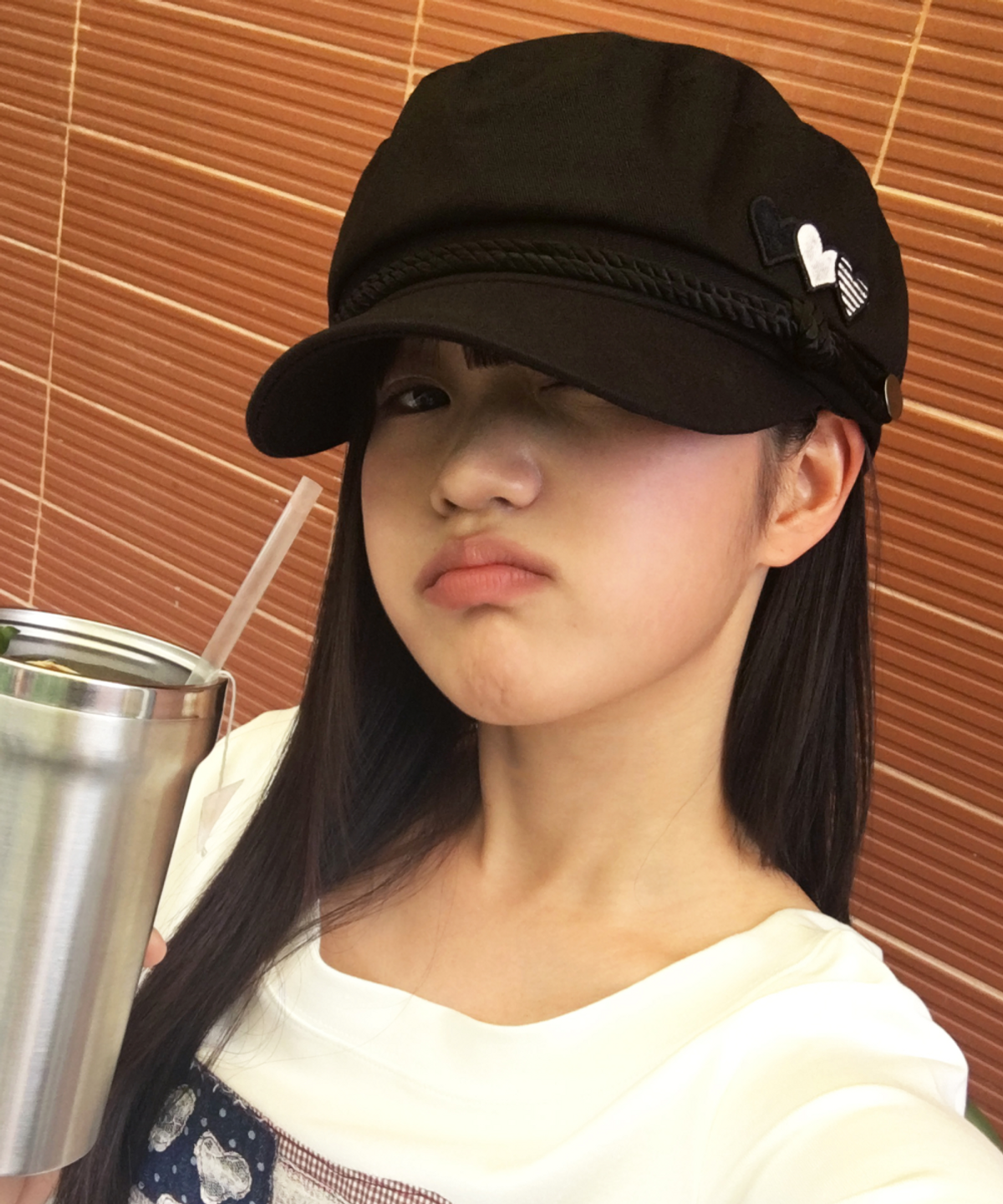 로긴 앤 로지(ROGIN N ROSIE) Heart logo Cap