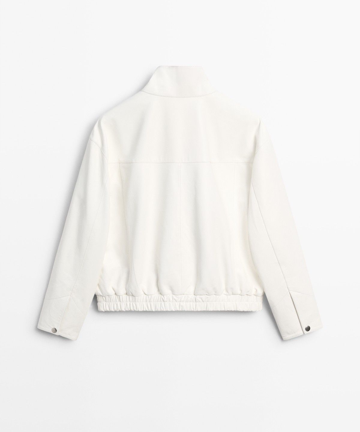 마시모두띠(MASSIMO DUTTI) 나파 가죽 봄버 자켓