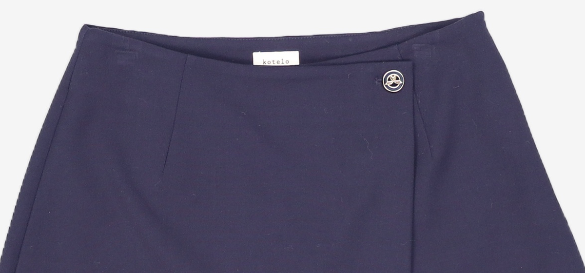 코텔로(KOTELO) Wrap Skirt Pants  Navy S