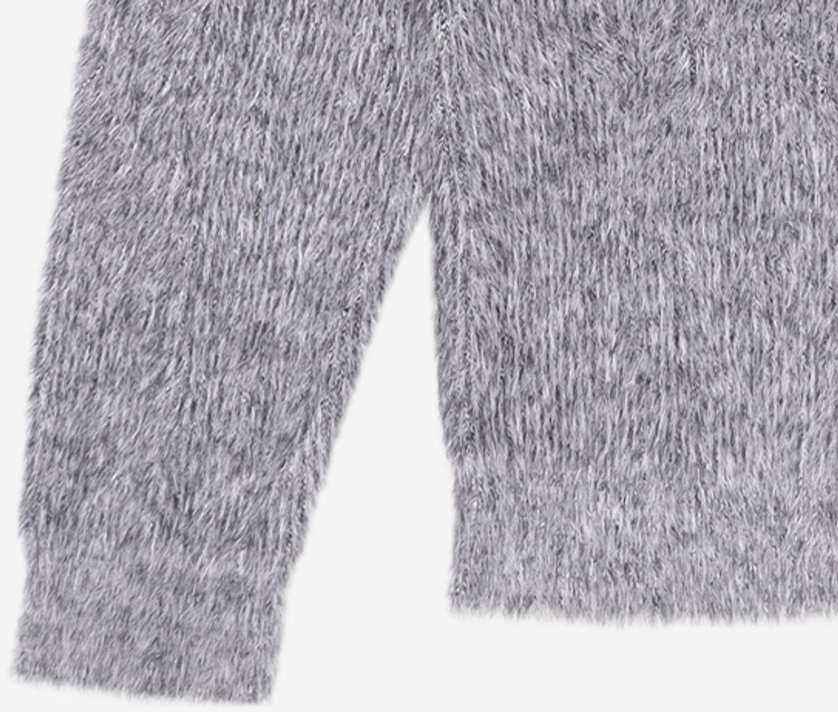 노매뉴얼(NOMANUAL) (시그니처종료)CROPPED HAIRY KNIT - 5 COLOR M