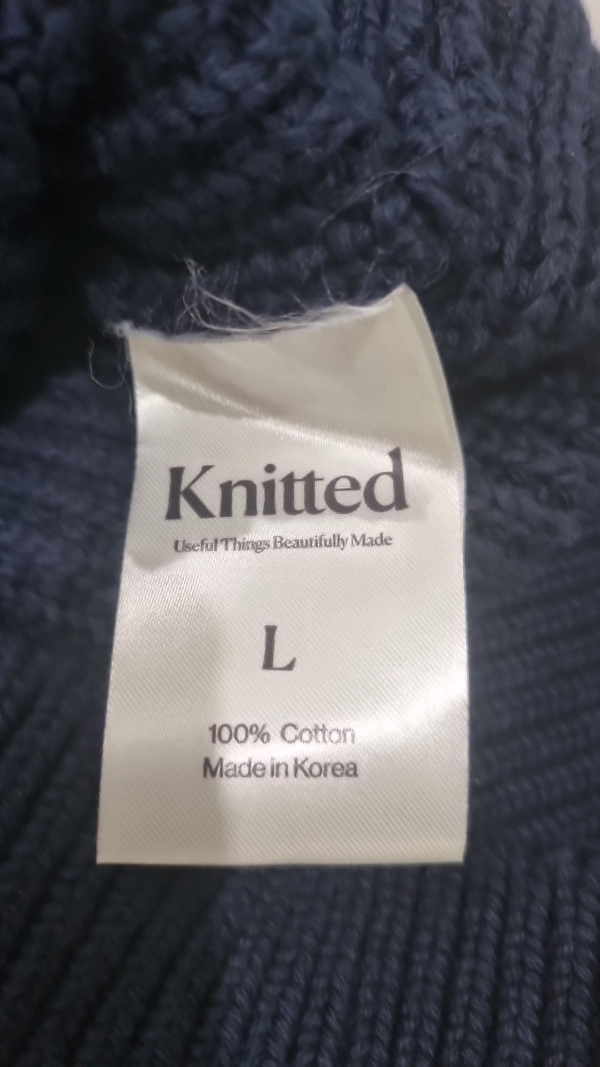 니티드(KNITTED) 니트/스웨터 L