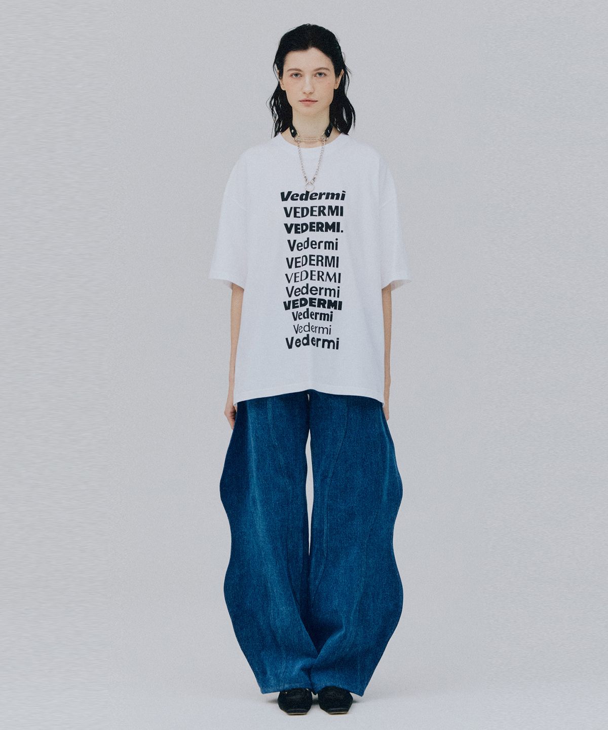 베데르미(VEDERMI) Vedermi logo t shirt