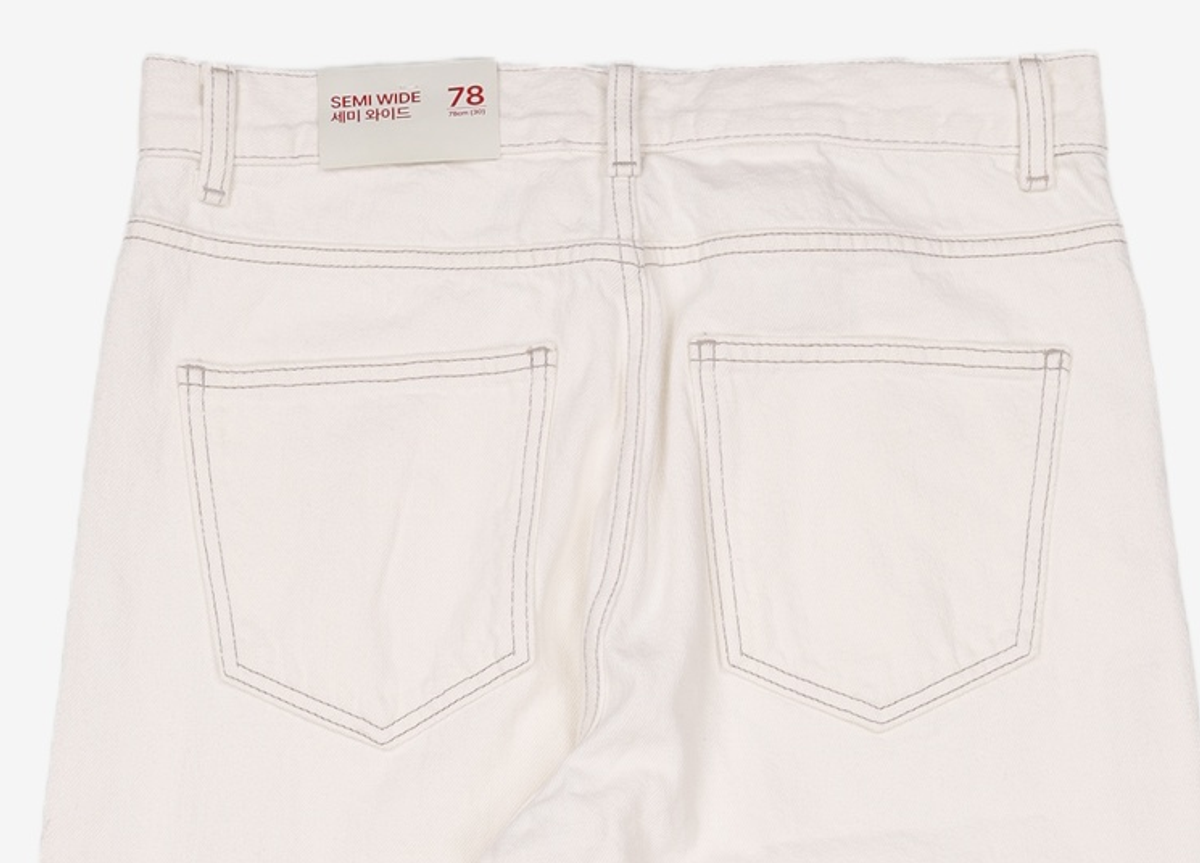 에잇세컨즈(8SECONDS) 청/데님 팬츠 78