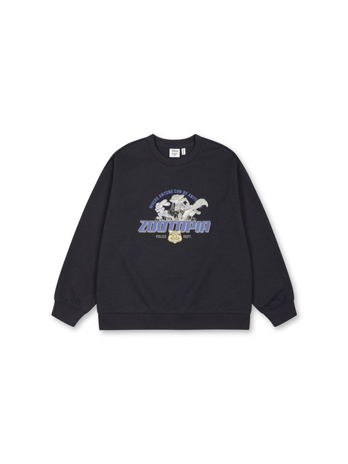 폴햄키즈(POLHAM KIDS) 공용 더블니트 프린팅 맨투맨_PKG1TR3211