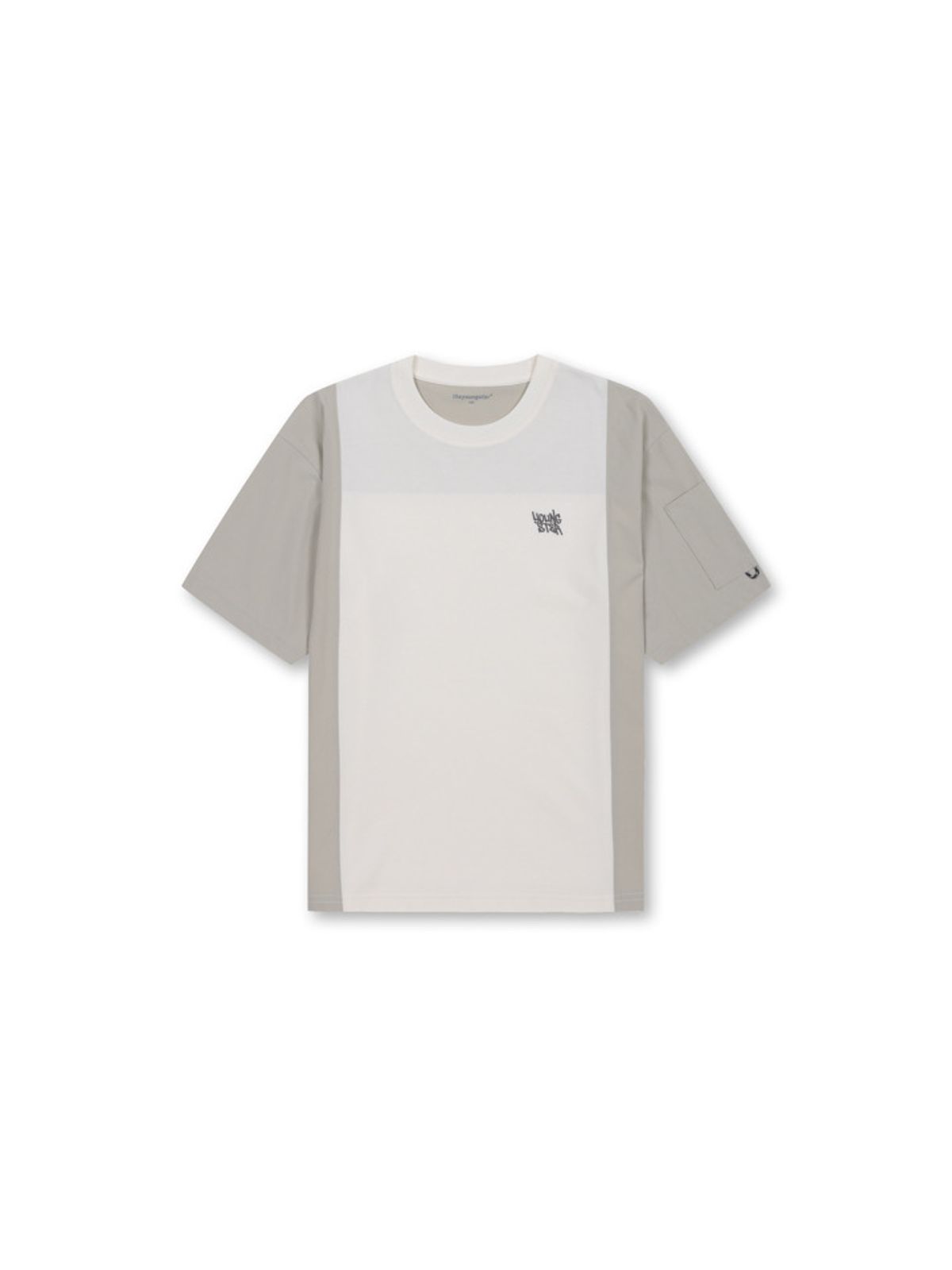 폴햄키즈(POLHAM KIDS) 공용 아이차 슬리브 포켓 절개 반팔티_PYF2TS3732