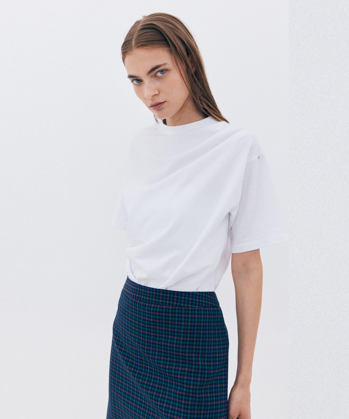베데르미(VEDERMI) tuck t shirt