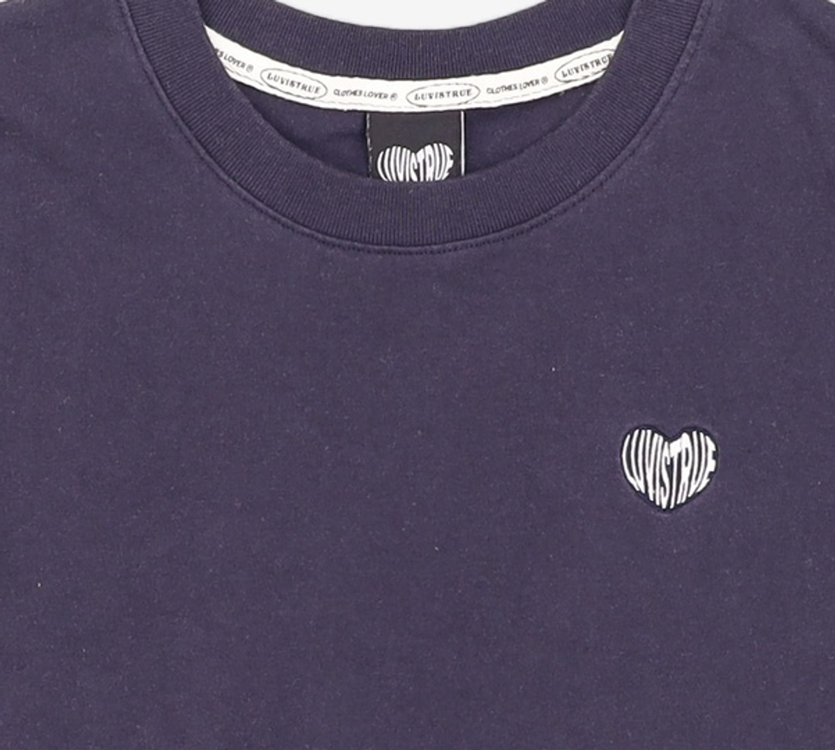 러브이즈트루(LUVISTRUE) 반소매 티셔츠 FREE