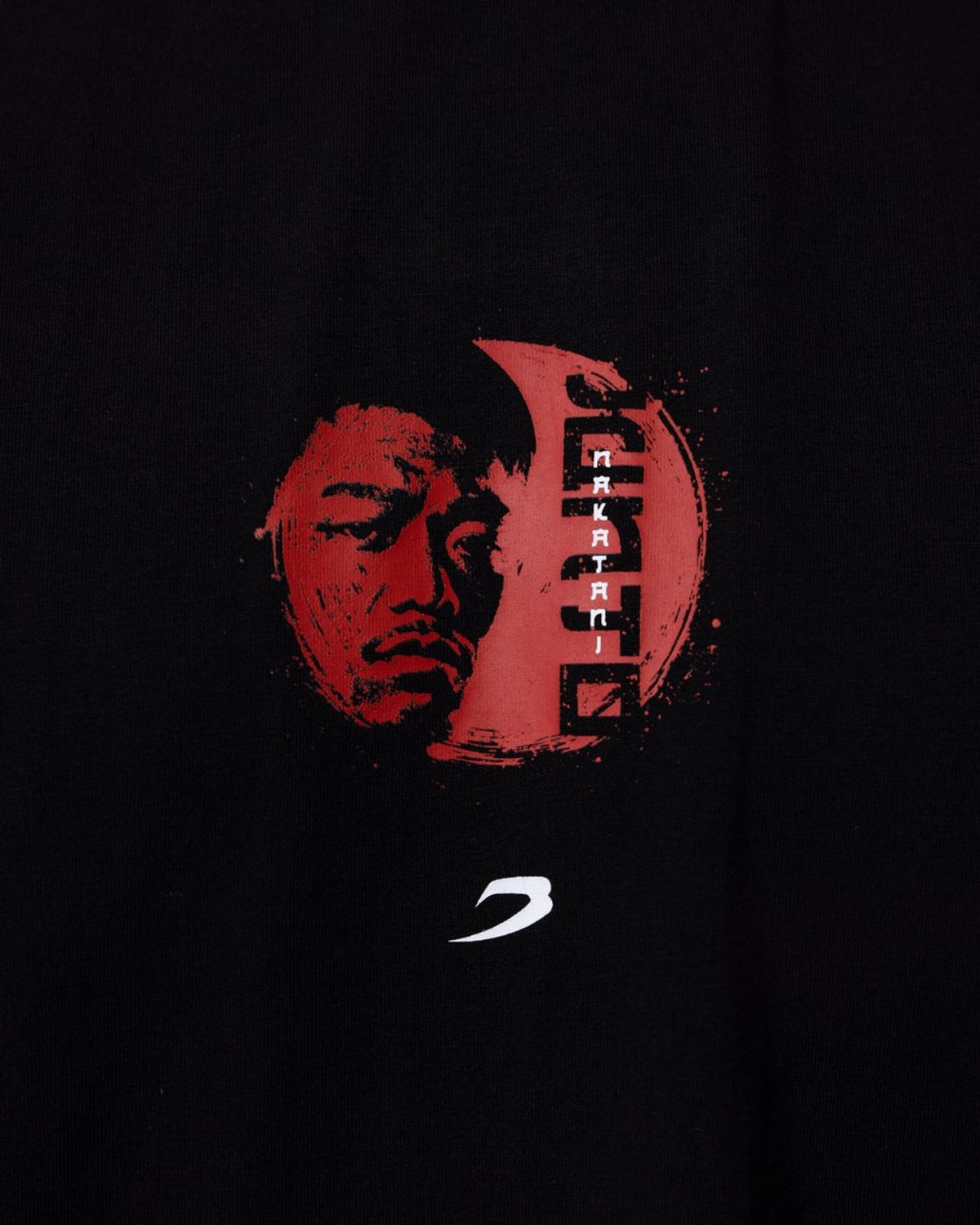 복스로(BOXRAW) 나카타니 The Day 오버사이즈 티셔츠 JUNTO-FNTS [블랙]