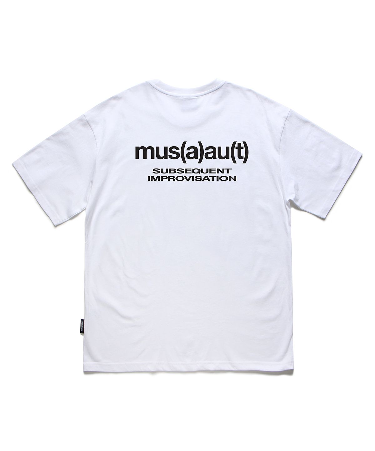 앱놀머씽(ABNORMALTHING) AT 오버핏 티셔츠 블랙 (AT T-SHIRT BLACK)