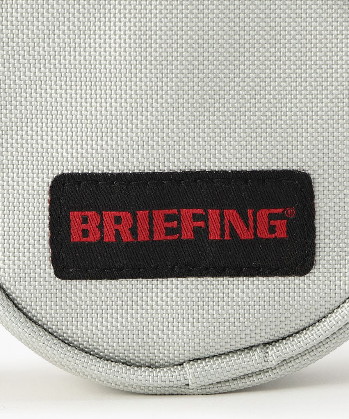 브리핑 골프(BRIEFING GOLF) 서클 라운드 파우치 프로 에어_실버
