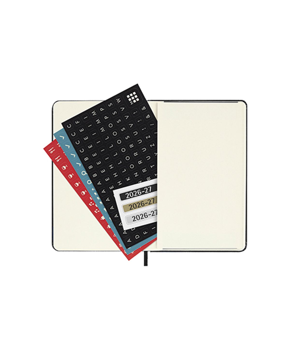 몰스킨(MOLESKINE) 2027위클리(18M가로형)/블랙 하드 P