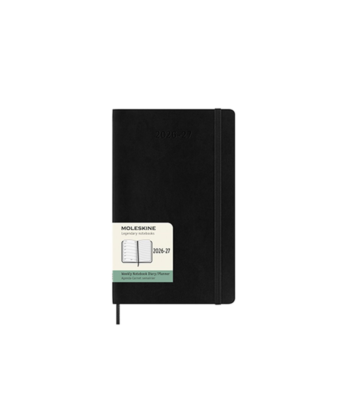 몰스킨(MOLESKINE) 2027위클리(18M)/블랙 소프트 L