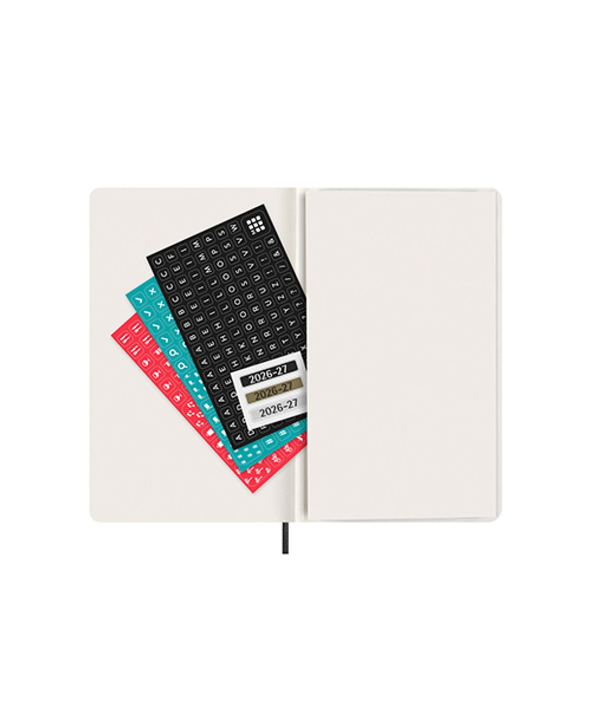 몰스킨(MOLESKINE) 2027위클리(18M)/블랙 소프트 L