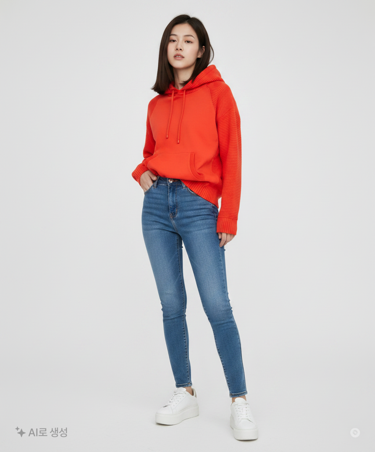 쥬시쥬디(JUCYJUDY) 후드 티셔츠 80