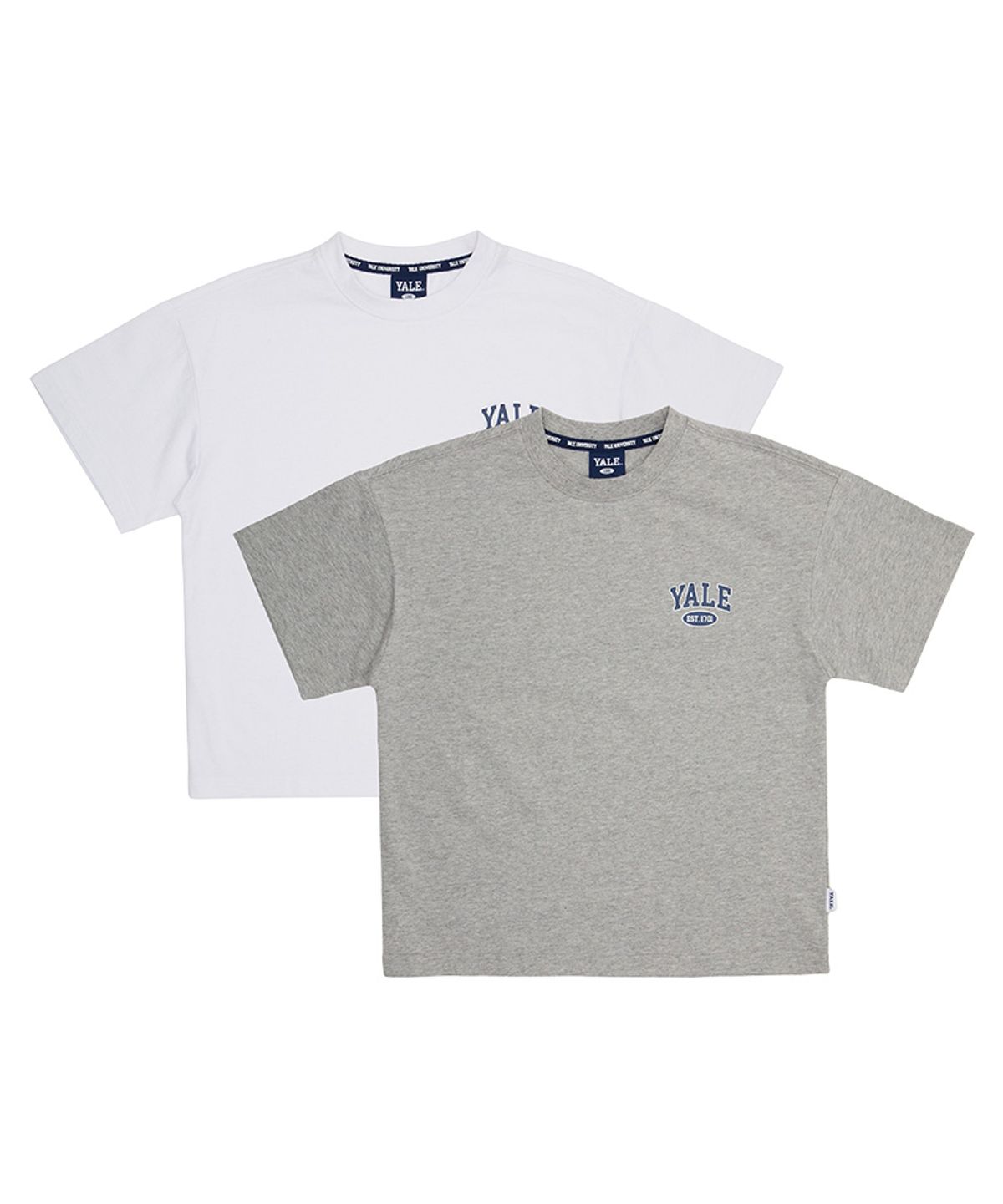 예일키즈(YALE KIDS) 베이직 반팔 티셔츠 2PACK A5M024