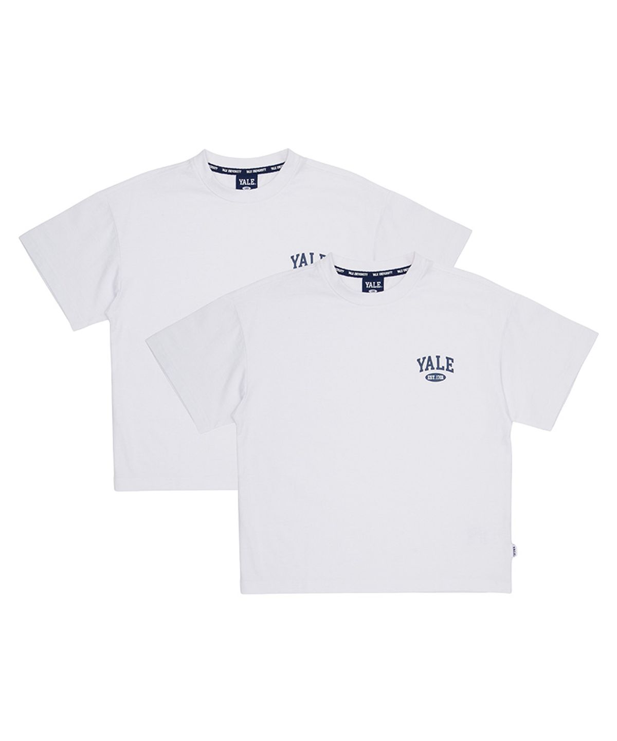 예일키즈(YALE KIDS) 베이직 반팔 티셔츠 2PACK A5M024