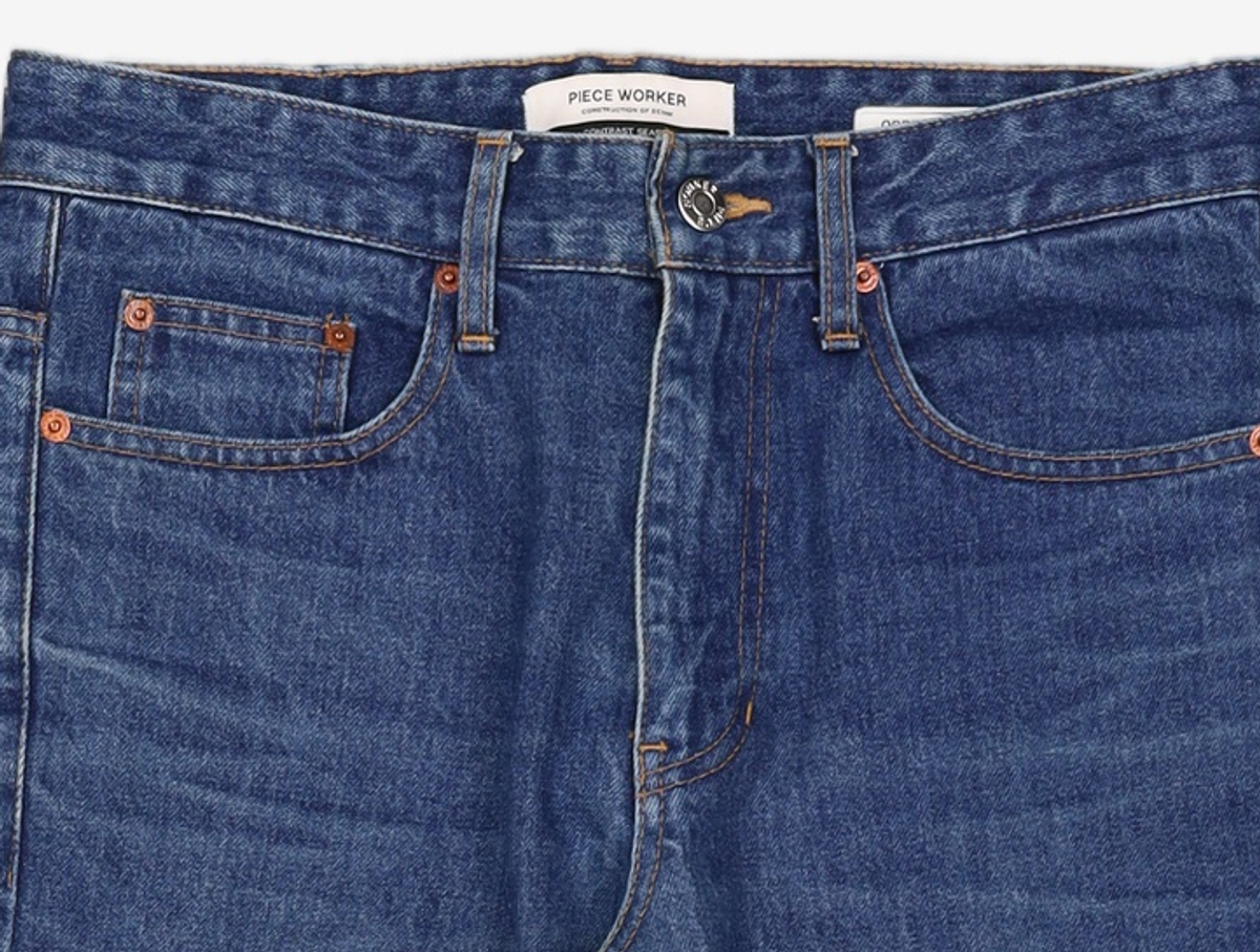 피스워커(PIECE WORKER) Popular Blue / Ordinary Crop 28