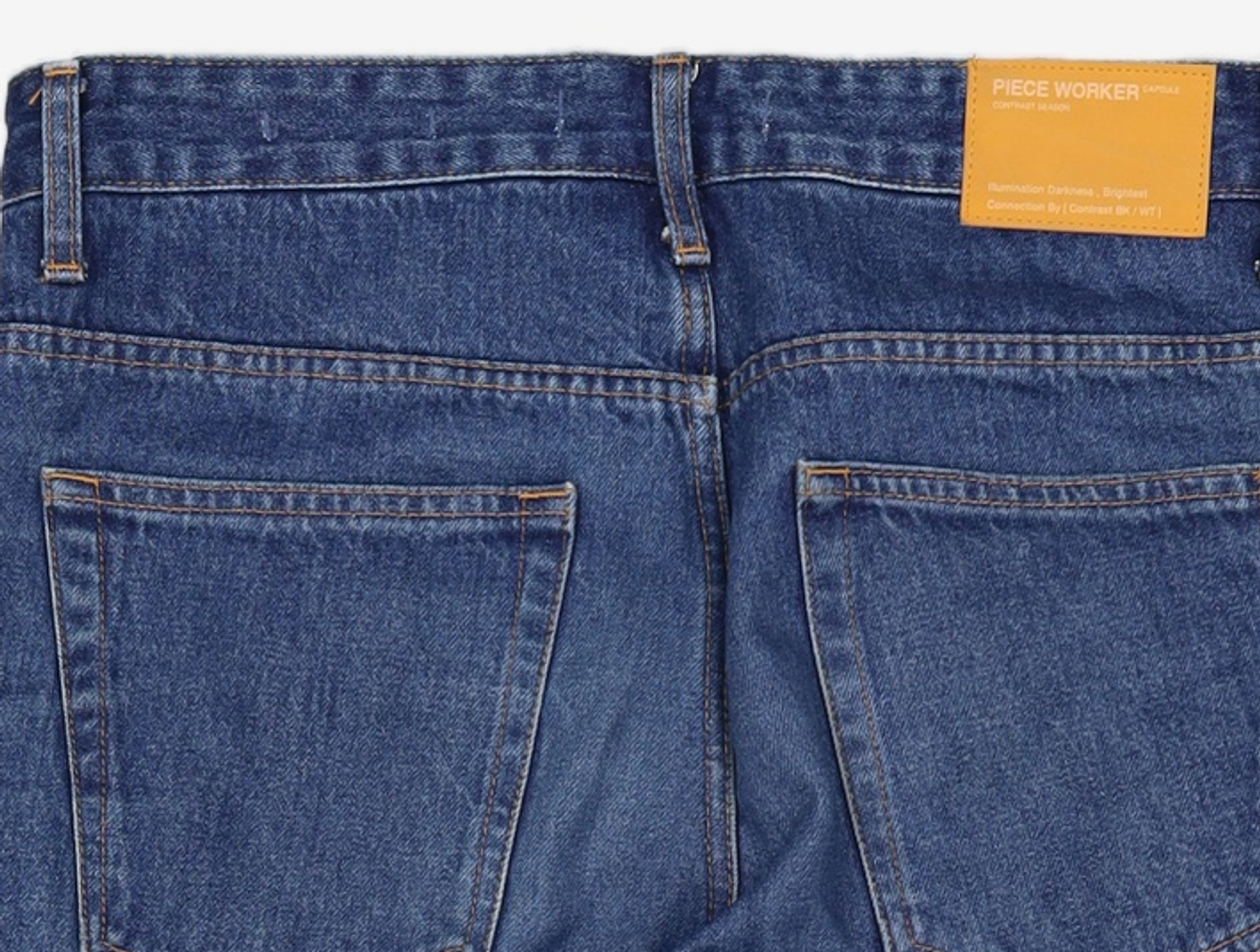 피스워커(PIECE WORKER) Popular Blue / Ordinary Crop 28