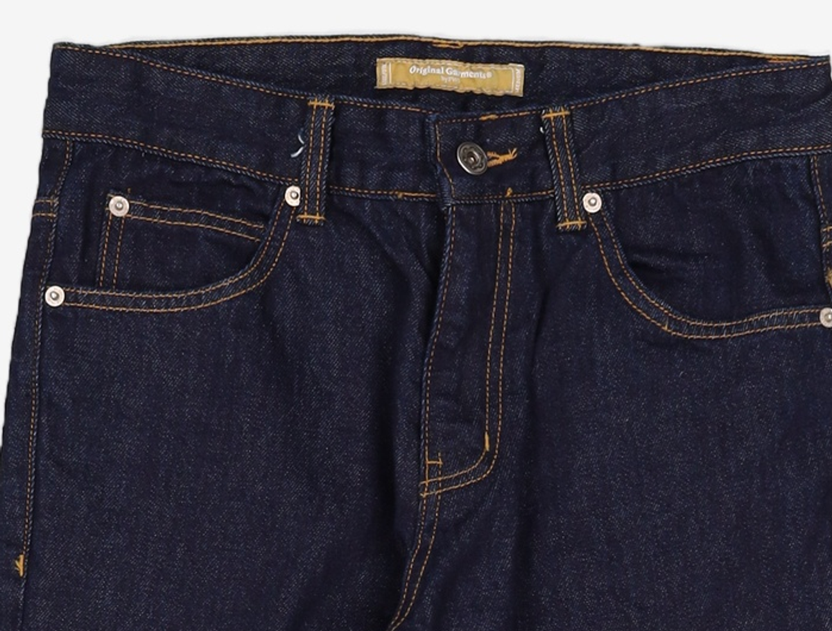 프리즘웍스(FRIZMWORKS) OG SLIM CROP DENIM PANTS _ INDIGO M