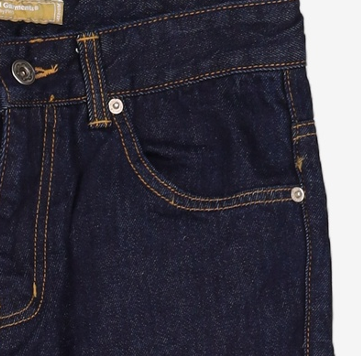 프리즘웍스(FRIZMWORKS) OG SLIM CROP DENIM PANTS _ INDIGO M