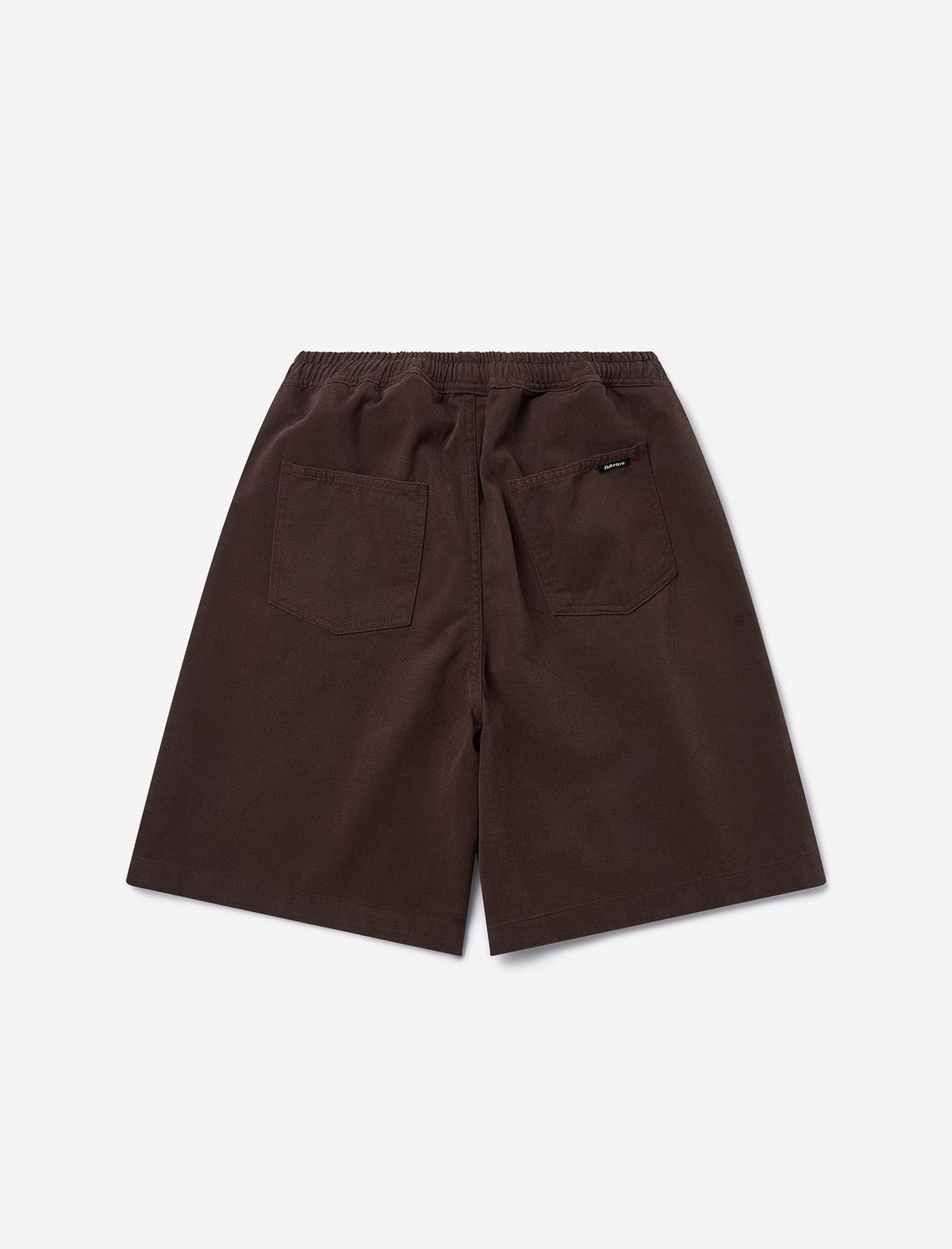 플랫웨이브 인 서울(FLATWAVE IN SEOUL) Kanoa Wide Cotton Banding Shorts Brown