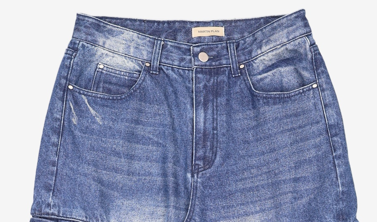 마틴플랜(MARTIN PLAN) Honest Cargo Washing Denim - D.BLUE 105