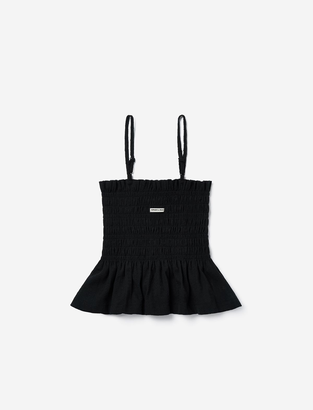 플랫웨이브 인 서울(FLATWAVE IN SEOUL) Lani Smoked Sleeveless Black