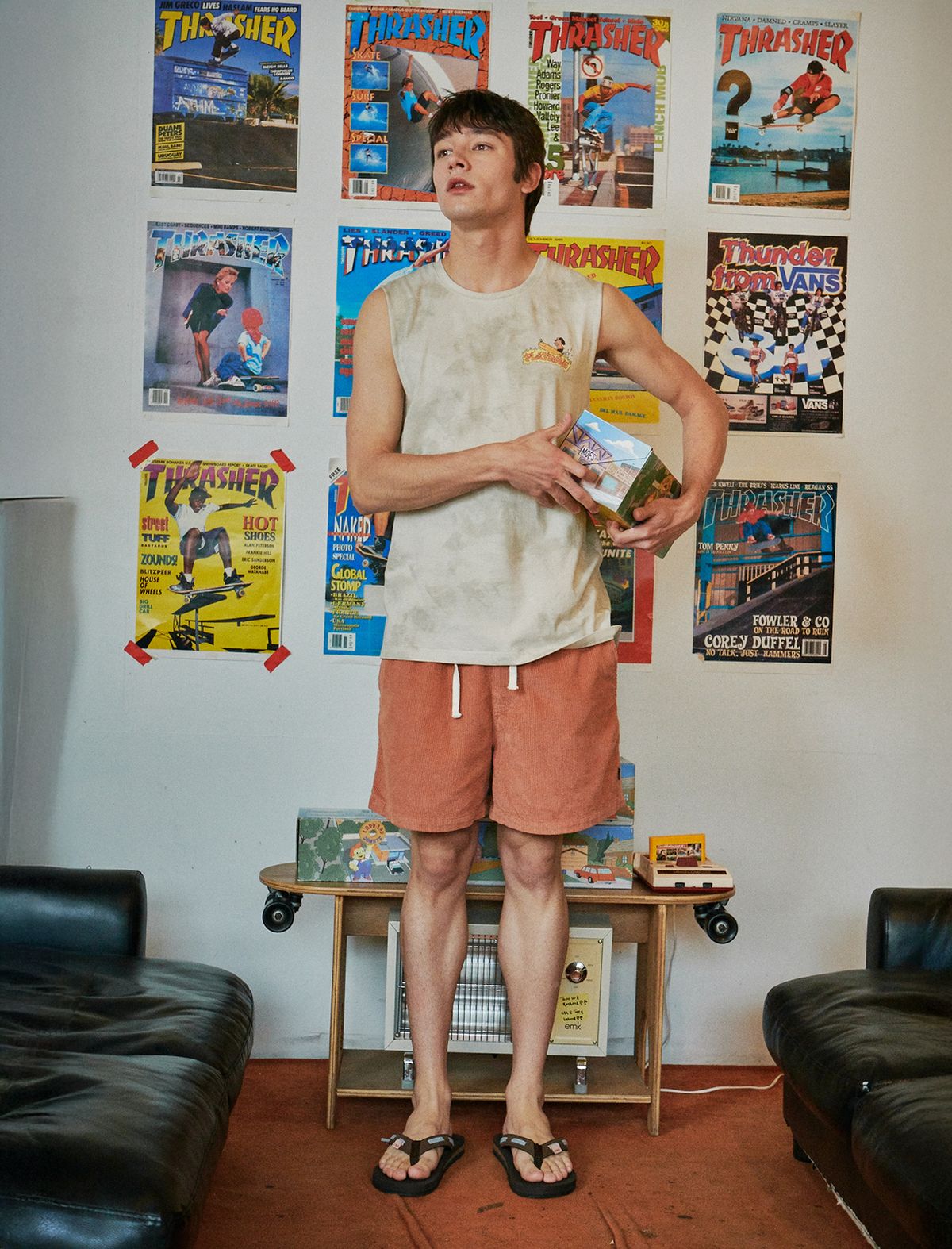 플랫웨이브 인 서울(FLATWAVE IN SEOUL) Ohai Pirnt Muscle Beige