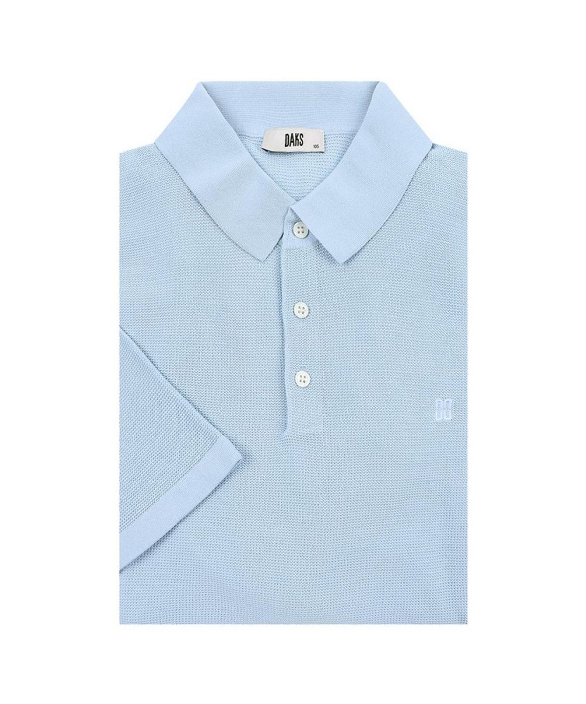 닥스셔츠(DAKS SHIRTS) 면혼방 워셔블 솔리드 카라니트_DMS1SWTS150B1