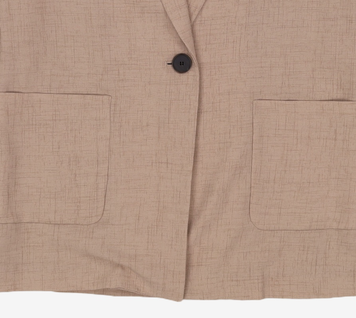 미쏘(MIXXO) [리오더]7부 싱글 폴리자켓 JKD611B RE_MIWJKD72QB S