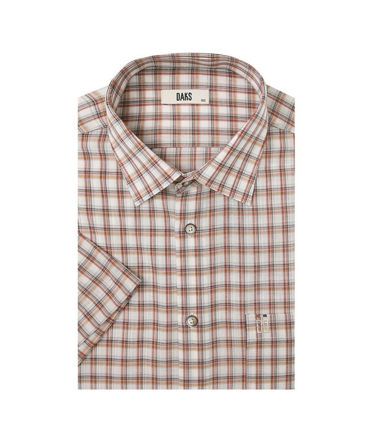 닥스셔츠(DAKS SHIRTS) 케어 울혼방 스몰체크 드레스셔츠_DMS1SHDS125I1
