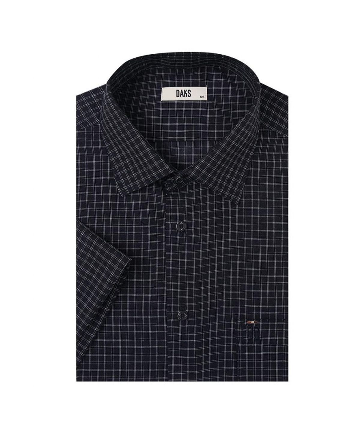 닥스셔츠(DAKS SHIRTS) 케어 울혼방 스몰체크 드레스셔츠_DMS1SHDS125N1