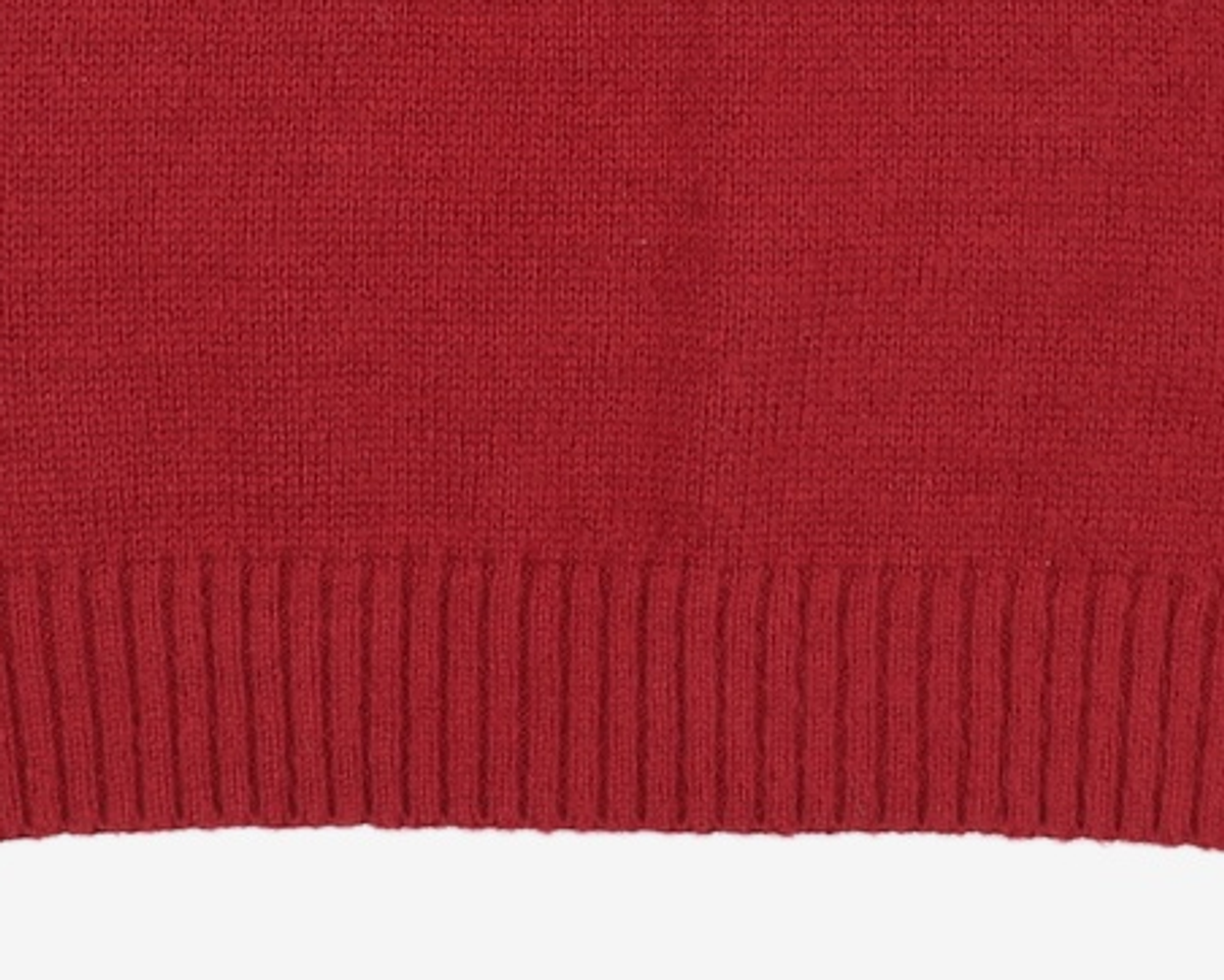 피지컬 디파트먼트(PHYSICAL DEPARTMENT) BIG SNAIL BRUSHED KNIT BURGANDY S