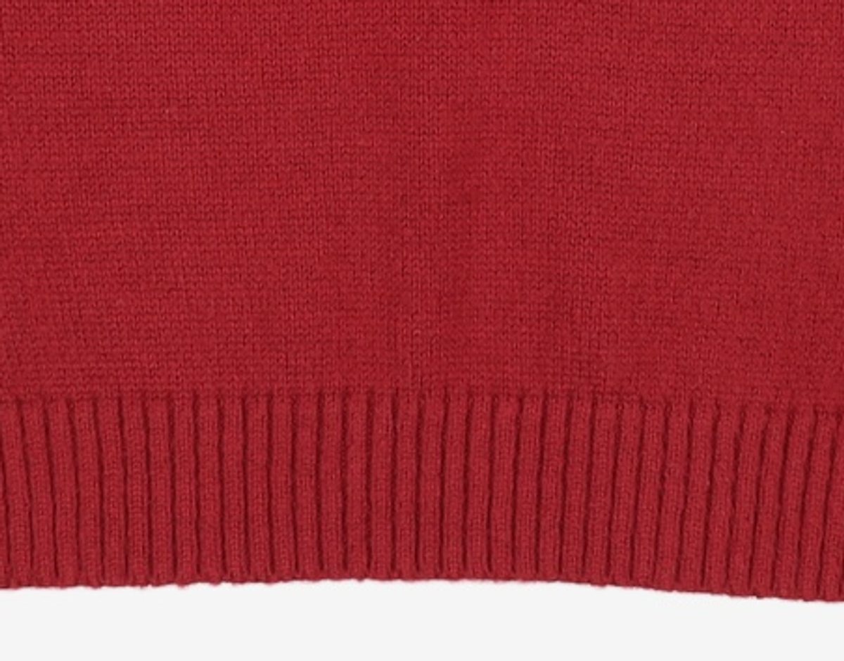 피지컬 디파트먼트(PHYSICAL DEPARTMENT) BIG SNAIL BRUSHED KNIT BURGANDY S