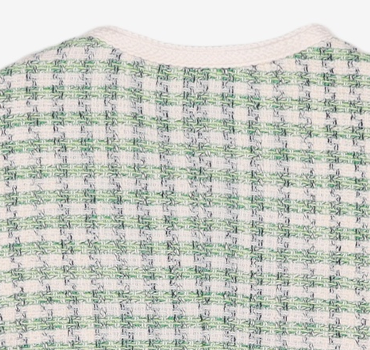 미쏘(MIXXO) 트위드 브이넥 숏 자켓 MIWJKB411G S