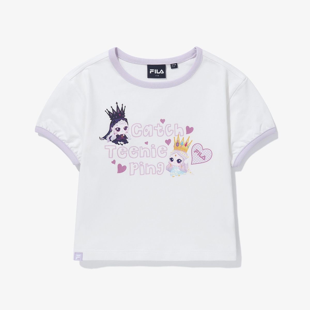 휠라 키즈(FILA KIDS) 프린세스 캐치! 티니핑 시어서커 셋업