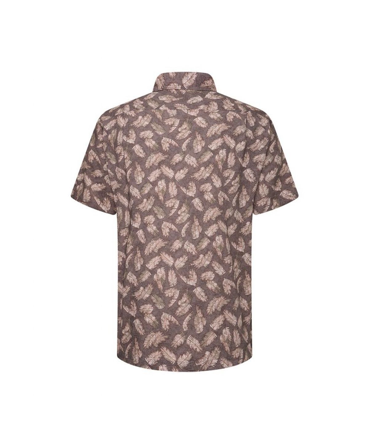 닥스셔츠(DAKS SHIRTS) 케어 린넨혼방 리프 프린팅셔츠_DMS1SHCS130W1