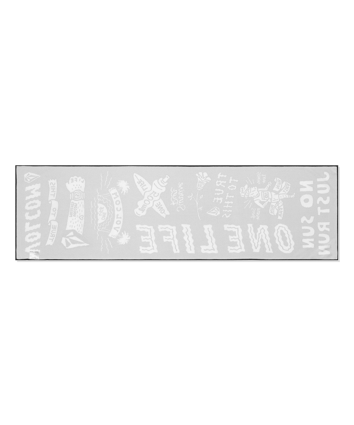 볼컴(VOLCOM) [볼컴x원라이프] 시그니처 비치 타올(블랙)