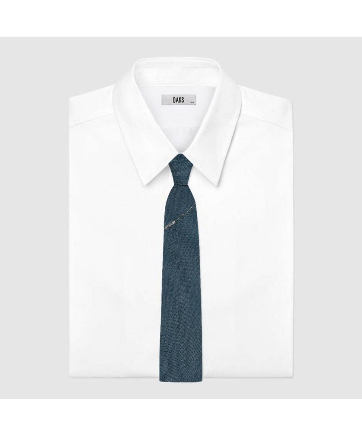 닥스셔츠(DAKS SHIRTS) 실크혼방 큐빅 원포인트 넥타이 민트_DLG1ACF1204M1